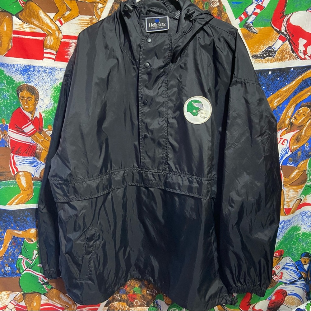 Vintage Philadelphia Eagles City All Star Football Game Windbreaker Jacket - Picture 5 of 7